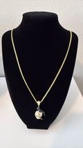 Cadena 10K Oro Real con Dije Exclusivo
